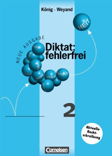 Beispielbild fr Diktat: fehlerfrei - Aktualisierte Ausgabe: Heft 2 - Arbeitsheft zum Verkauf von medimops