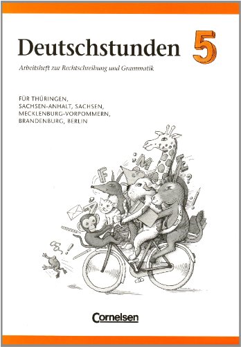 Deutschstunden Sprachbuch - Östliche Bundesländer und Berlin: Deutschstunden, Sprachbuch, Ausgabe neue Bundesländer und Berlin, neue Rechtschreibung, 5. Schuljahr Frommer, Prof. Dr. Harald; Heringer, Prof. Dr. Hans-Jürgen; Herold, Theo; Müller, Ulrich; Borrmann, Christel; Eif, Ilse-Sieglinde; Kluge, Katrin; Mühlbradt, Ute and Wettig, Christel - Deutschstunden Sprachbuch - Östliche Bundesländer und Berlin: Deutschstunden, Sprachbuch, Ausgabe neue Bundesländer und Berlin, neue Rechtschreibung, 5. Schuljahr Frommer, Prof. Dr. Harald; Heringer, Prof. Dr. Hans-Jürgen; Herold, Theo; Müller, Ulrich; Borrmann, Christel; Eif, Ilse-Sieglinde; Kluge, Katrin; Mühlbradt, Ute and Wettig, Christel