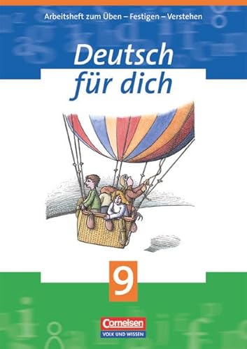 Stock image for Deutsch fr dich, neue Rechtschreibung, 9. Schuljahr: Arbeitsheft zum ben - Festigen - Verstehen for sale by medimops