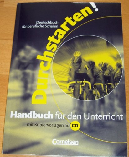 Beispielbild fr Durchstarten (mit CD-Rom) , Handbuch fr den Unterricht (Deutschbuch fr berufliche Schulen) zum Verkauf von medimops