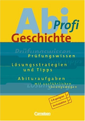 Stock image for Abi-Profi Geschichte for sale by Ammareal