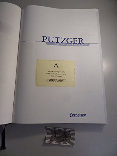 Putzger, Atlas und Chronik zur Weltgeschichte, Mit vielen Karten und Abb., - Bruckmüller, Ernst / Peter Claus Hartmann (Hg.)