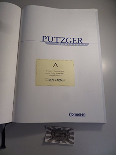 9783464644058: Putzger - Historischer Weltatlas - Atlas und Chronik zur Weltgeschichte [1. Ausgabe]: Atlas mit Register