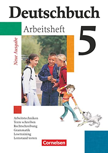 Beispielbild fr Deutschbuch - Gymnasium - Allgemeine Ausgabe: 5. Schuljahr - Arbeitsheft mit Lsungen: Sprach- und Lesebuch zum Verkauf von medimops