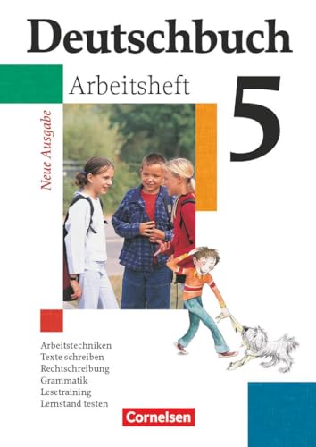 Stock image for Deutschbuch - Gymnasium - Allgemeine Ausgabe: 5. Schuljahr - Arbeitsheft mit Lsungen: Sprach- und Lesebuch for sale by medimops