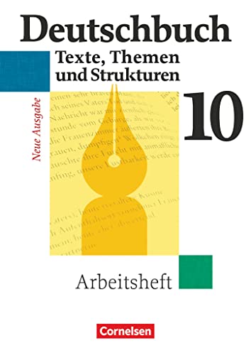 Beispielbild fr Deutschbuch - Gymnasium - Allgemeine Ausgabe: 10. Schuljahr - Abschlussband 6-jhrige Sekundarstufe I - Arbeitsheft mit Lsungen: Sprach- und Lesebuch zum Verkauf von medimops