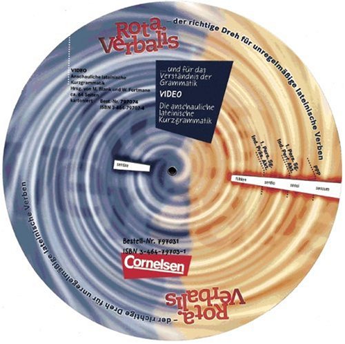 rotae: rota verbalis: Der richtige Dreh für unregelmäßige lateinische Verben. Verbscheibe. Mindestabnahme: 10 Exemplare