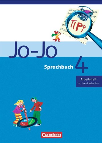 Stock image for Jo-Jo Sprachbuch - Bisherige allgemeine Ausgabe: Jo-Jo Sprachbuch 4 - Arbeitsheft mit Lernstandsseiten - (Baden-Wrttemberg, Rheinland-Pfalz, Hessen, Saarland) for sale by medimops