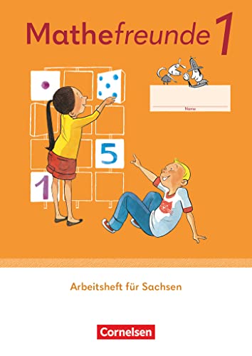 Stock image for Mathefreunde - Ausgabe Sachsen 2022 - 1. Schuljahr: Arbeitsheft for sale by medimops