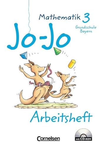 Beispielbild fr Jo-Jo Mathematik - Grundschule Bayern - Bisherige Ausgabe: 3. Jahrgangsstufe - Arbeitsheft mit CD-ROM zum Verkauf von medimops