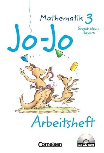 Imagen de archivo de Jo-Jo Mathematik - Grundschule Bayern - Bisherige Ausgabe: 3. Jahrgangsstufe - Arbeitsheft mit CD-ROM a la venta por medimops