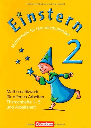 Beispielbild fr Einstern - Bisherige Ausgabe: Band 2 - Themenhefte 1-5, Arbeitsheft und Kartonbeilagen im Schuber: Zum mehrjhrigen Gebrauch: Mathematik fr Grundschulkinder, Mathemathikwerk fr offenes Arbeiten zum Verkauf von medimops