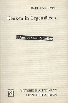 Stock image for Denken in Gegenstzen for sale by Recycle Bookstore