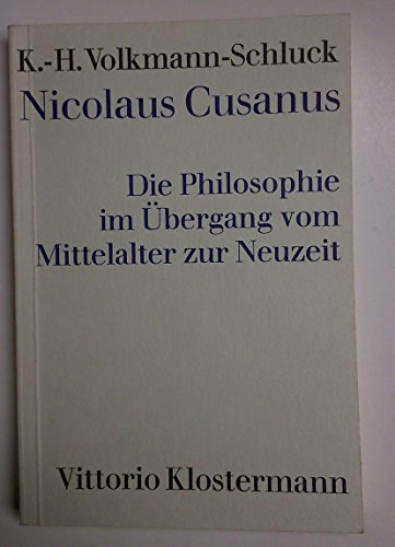 9783465003991: Nicolaus Cusanus