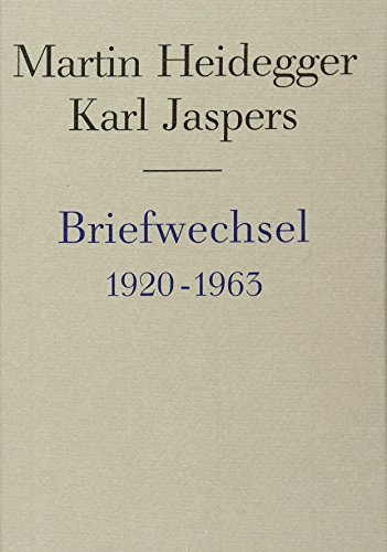 Briefwechsel 1920-1963, Mit 4 Abb. auf Tafeln, Hg. Walter Biemel & Hans Saner, - Heidegger, Martin / Karl Jaspers