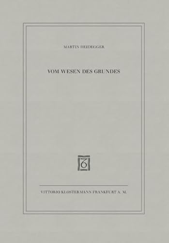 Imagen de archivo de Vom Wesen DES Grundes a la venta por Mli-Mlo et les Editions LCDA