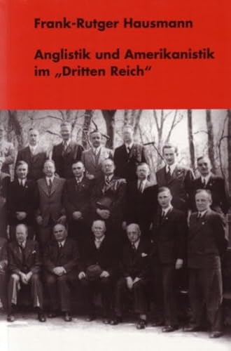 9783465032304: Anglistik und Amerikanistik im "Dritten Reich"