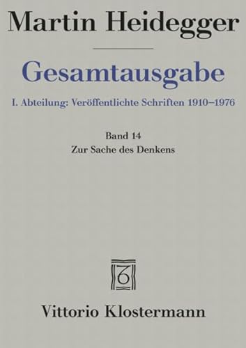 9783465034933: Gesamtausgabe. 4 Abteilungen / 1. Abt: Veröffentlichte Schriften / Identität und Differenz (1955-1957): 11 (Martin Heidegger Gesamtausgabe)