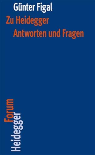 Beispielbild fr Zu Heidegger : Antworten und Fragen. HeideggerForum 1. zum Verkauf von Wissenschaftliches Antiquariat Kln Dr. Sebastian Peters UG