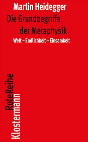 Stock image for Die Grundbegiffe Der Metaphysik for sale by Blackwell's