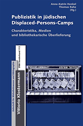 Stock image for Publizistik in j|dischen Displaced-Persons-Camps im Nachkriegsdeutschland for sale by ISD LLC