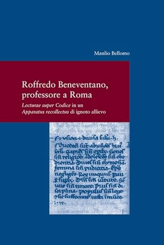 Imagen de archivo de Roffredo Beneventano, professore a Roma a la venta por ISD LLC