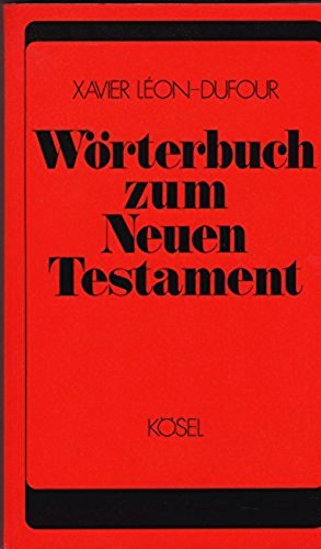 Beispielbild fr Wrterbuch zum Neuen Testament zum Verkauf von medimops