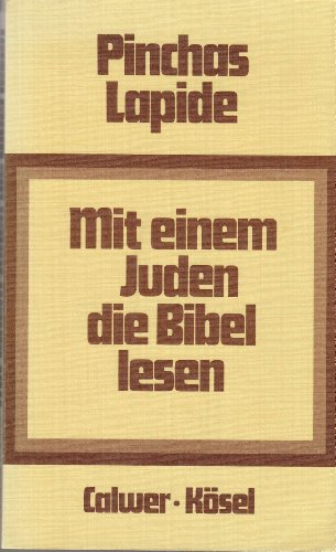 Stock image for Mit einem Juden die Bibel lesen for sale by medimops