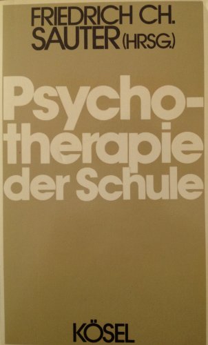 Beispielbild fr Psychotherapie der Schule zum Verkauf von Buchpark