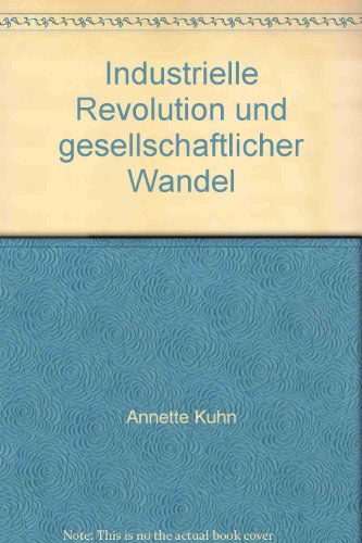 9783466350278: Industrielle Revolution und gesellschaftlicher Wandel
