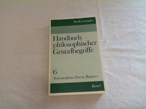 Handbuch philosophischer Grundbegriffe