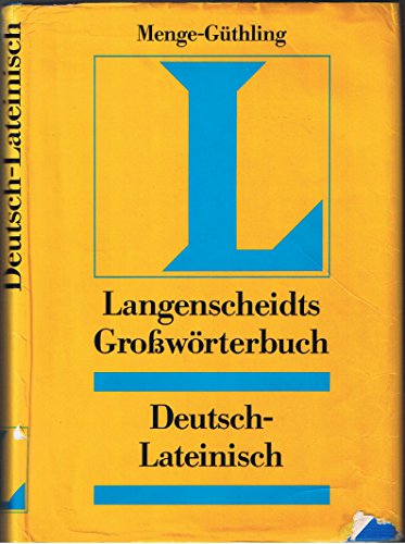 9783468022050: Langenscheidts Taschenwrterbuch Latein : lateinisch-deutsch, deutsch-lateinisch.
