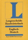 Langenscheidts Handwörterbuch, Englisch-Deutsch - Heinz Messinger