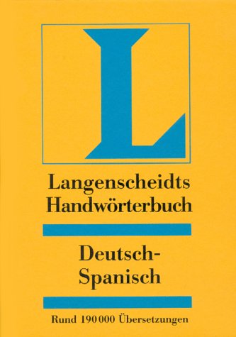 Imagen de archivo de Langenscheidts Handwrterbuch, Spanisch a la venta por medimops