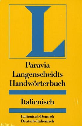 Italienisch - Deutsch Deutsch - Italienisch. Handwörterbuch. Langenscheidt