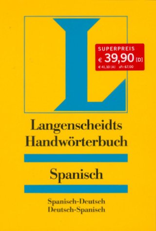 9783468053443: Langenscheidts Handwrterbuch, Spanisch