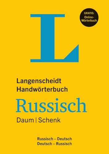 Beispielbild fr Langenscheidt Handwrterbuch Russisch Daum/Schenk: Russisch-Deutsch/Deutsch-Russisch: Russisch - Deutsch / Deutsch - Russisch. ber 140 000 Stichwrter und Wendungen (Langenscheidt Handwrterbcher) zum Verkauf von medimops