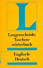 Imagen de archivo de Langenscheidts Taschenworterbucher : Englisch a la venta por Better World Books