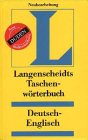Imagen de archivo de Langenscheidts Taschenw rterbuch, Englisch a la venta por HPB-Red