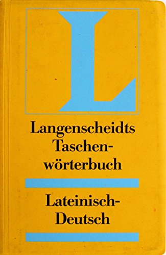 Stock image for Langenscheidts Taschenwrterbcher - Lateinisch-Deutsch/Deutsch-Lateinisch for sale by 3 Mile Island