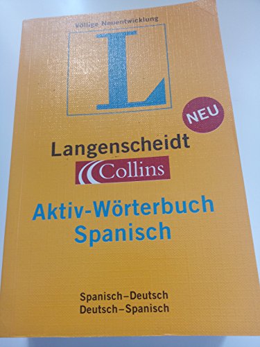9783468104312: Langenscheidt Collins Aktiv-Wrterbuch Spanisch.