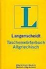Beispielbild fr Langenscheidts Taschenworterbuch der griechischen und deutschen Sprache : Teil 1, Altgriechisch-Deutsch zum Verkauf von medimops