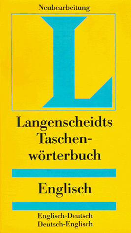 Stock image for Langenscheidts Taschenwrterbuch Englisch : englisch-deutsch, deutsch-englisch. for sale by Antiquariat Buchhandel Daniel Viertel