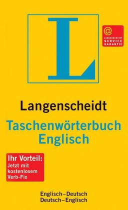 Imagen de archivo de Langenscheidts Taschenw�rterbuch, Englisch a la venta por Wonder Book