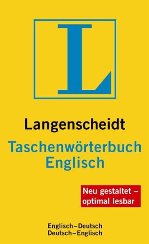 Stock image for Langenscheidt Taschenwrterbuch Englisch: Englisch-Deutsch / Deutsch-Englisch. R for sale by Zoom Books Company