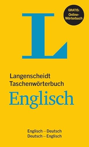 Stock image for Langenscheidt Bilingual Dictionaries: Langenscheidts Taschenworterbuch Englisch (Eng/Deu/Deu/Eng) for sale by WorldofBooks