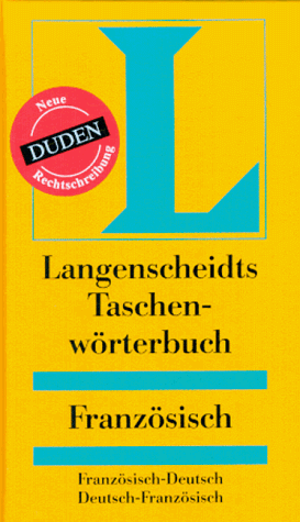 Stock image for Langenscheidts Taschenwrterbuch. Franzsisch. Erster Teil : Franzsisch-Deutsch / Zweiter Teil: Deutsch-Franzsisch for sale by Bernhard Kiewel Rare Books