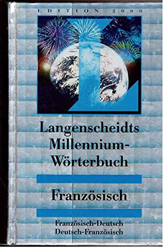 Beispielbild fr Langenscheidts Millennium-Wrterbcher, Franzsisch zum Verkauf von Ammareal