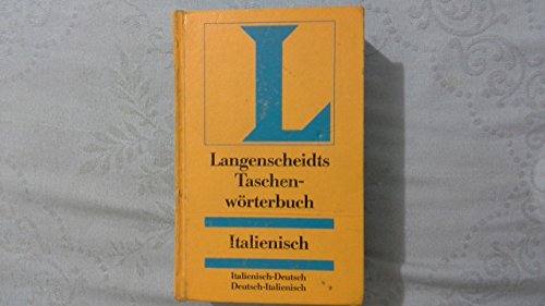 9783468111815: Italienisch - Deutsch / Deutsch - Italienisch. Taschenwrterbuch (Langenscheidt)