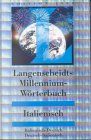 Langenscheidts Millennium-Wörterbücher / Italienisch Italienisch-Deutsch /Deutsch-Italienisch